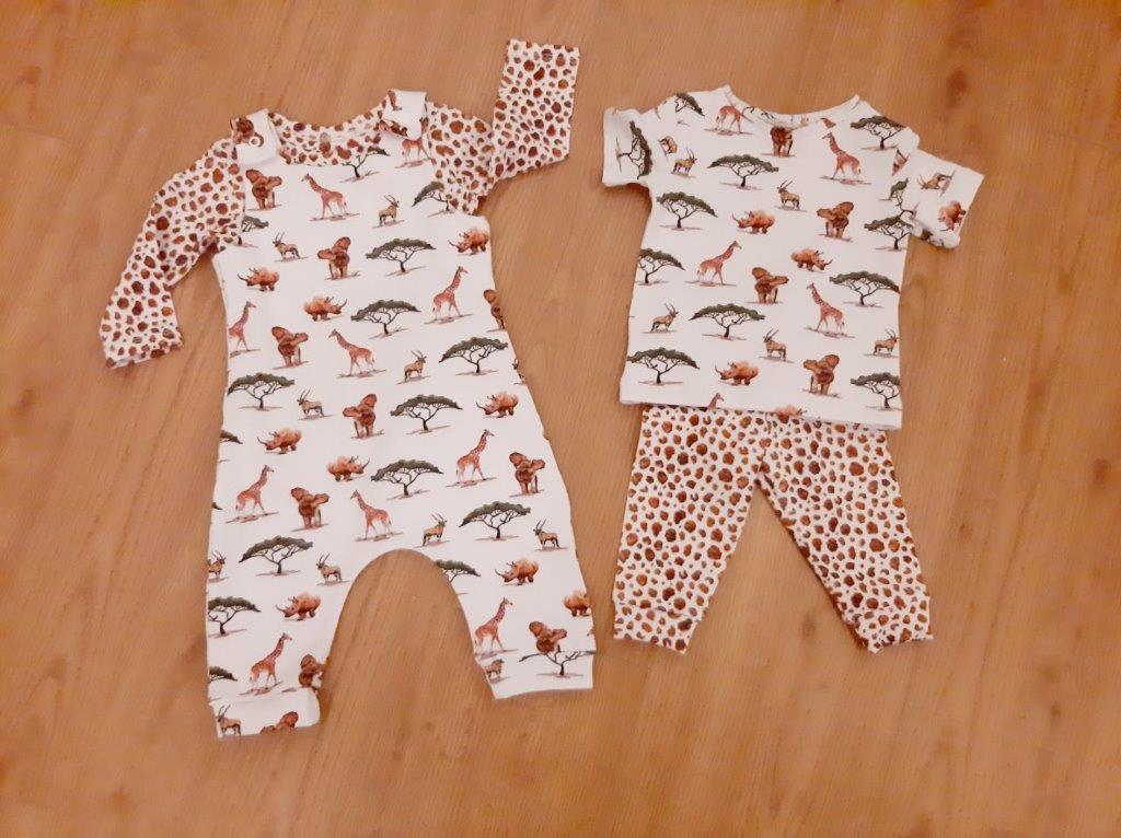 Giraffe print Cotton Jersey - 200gsm