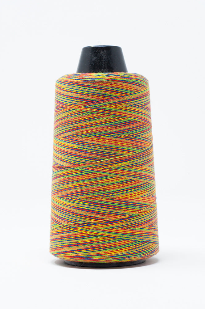 Rainbow Overlocker Cone - Reds/Oranges/Blues