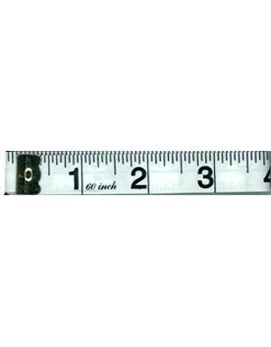 Tape Measure Metal Tipped 60"