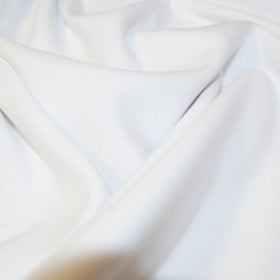 White Cotton Jersey - 215gsm